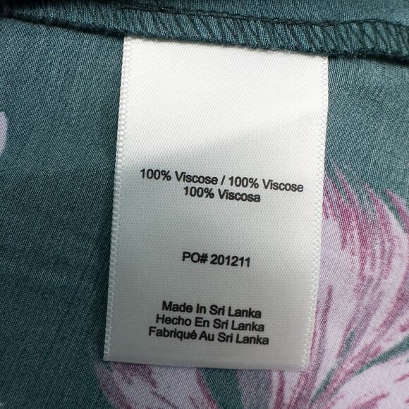 ModCloth Passing Through a Dream Top Emerald Koi Fish Womens 4X Novelty Print - Picture 12 of 13